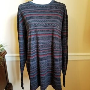 SOLD NWT Pacsun tribal print longsleeve tee SZ L